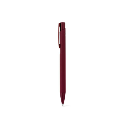 CLINT. Recycled aluminium (100 rAL) ballpoint pen with rubber finish